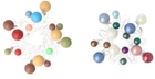 Gumki do włosów Inca Multicolour Little Balls 2 szt (8435142302033) - obraz 1
