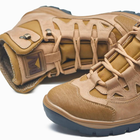 Берці демісезонні тактичні черевики PAV 501 койот шкіряні з мембраною Winterfrost 43 - зображення 6