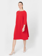 Сукня міді жіноча Deni Cler Milano W-Dw-3486-0T-M7-30-1 36 Червона (3300000774473) - зображення 3