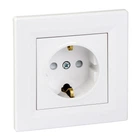 Розетка с заземлением 5шт. ASFORA 83x83x42mm ABS белый [EPH2920221] Schneider Electric