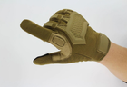 Тактичні військові чоловічі рукавички, рукавички для пейнтболу, страйкболу, розмір XL - зображення 3