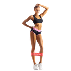 Резинка для фитнеса и спорта эластичная лента эспандер набор 5 шт + Чехол в комплекте - изображение 8