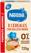 Kaszka wieloziarnista dla dzieci Nestle Nestl Porridge 8 Cereals With Mary Cookie 725 g (7613033317569 / 8445290686879)