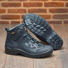 Берцы демисезонные тактические ботинки PAV 501 черные кожаные с мембраной Winterfrost 42 - изображение 10