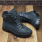 Берці літні тактичні черевики PAV 908 чорні шкіряні сітка перфоровані 43 - зображення 9