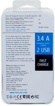 Ładowarka Rivacase 17W USB-A Transparent (VA4125TD2) - obraz 4