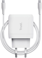 Ładowarka do telefonu Trust MAXO 45W USB-C + kabel 2 m UBS-C White (8713439251388) - obraz 4