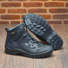 Берці демісезонні тактичні черевики PAV 501 чорні шкіряні з мембраною Winterfrost 41 - зображення 10