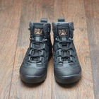 Берці демісезонні тактичні черевики PAV 501 чорні шкіряні з мембраною Winterfrost 46 - зображення 7
