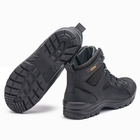 Берцы демисезонные тактические ботинки PAV 501 черные кожаные с мембраной Winterfrost 45 - изображение 4