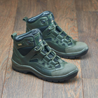 Берцы демисезонные тактические ботинки PAV 501 хаки олива кожаные с мембраной Winterfrost 41 - изображение 9