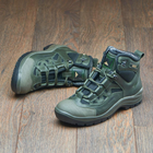 Берцы демисезонные тактические ботинки PAV 501 хаки олива кожаные с мембраной Winterfrost 41 - изображение 10