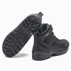 Берці демісезонні тактичні черевики PAV 501 чорні шкіряні з мембраною Winterfrost 40 - зображення 4
