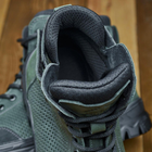 Берці літні тактичні черевики PAV 908 олива хакі шкіряні сітка перфоровані 40 - зображення 7