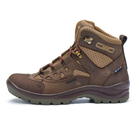 Берці літні тактичні черевики PAV 501 коричневі шкіряні сітка Fresh Air 45 - зображення 6
