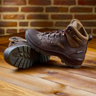 Берці літні тактичні черевики PAV 501 коричневі шкіряні сітка Fresh Air 45 - зображення 10