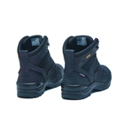 Берцы летние тактические ботинки PAV 501 черные кожаные сетка Fresh Air 46 - изображение 7