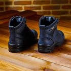 Берцы летние тактические ботинки PAV 501 черные кожаные сетка Fresh Air 46 - изображение 10
