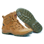 Берці літні тактичні черевики PAV 501 койот шкіряні сітка Fresh Air 46 - зображення 5