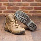 Берці літні тактичні черевики PAV 501 койот шкіряні сітка Fresh Air 46 - зображення 9