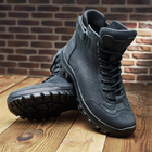 Берці літні тактичні черевики PAV 908 чорні шкіряні сітка перфоровані 41 - зображення 10