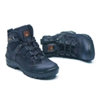 Берцы летние тактические ботинки PAV 501 черные кожаные сетка Fresh Air 45 - изображение 5