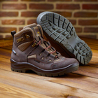 Берцы летние тактические ботинки PAV 501 коричневые кожаные сетка Fresh Air 46 - изображение 9