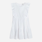 Дитяча літня сукня для дівчинки Cool Club CCG2412199 122 см Біла (5903977273468) - зображення 1