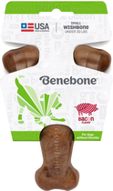 Іграшка для собак зі смаком бекону Benebone Wishbone Bacon 13 см Brown (0854111004033) - зображення 1