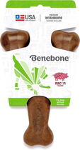 Іграшка для собак зі смаком бекону Benebone Wishbone Bacon 24 см Brown (0854111004620) - зображення 1