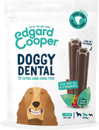 Zabawka do żucia dla psów Edgard Cooper Doggy Dental Mint and Strawberry Medium Breed 25 cm Brown (5407007142163) - obraz 1