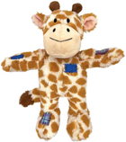 Zabawka dla psów Kong Wild Knots Giraffe Squeak Toy 11 cm Multicolour (0035585509402) - obraz 1