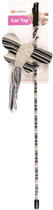 Zabawka interaktywna dla kotów Flamingo Dangler Butterfly 45 x 12 x 1 cm White/Black (5400585050271) - obraz 2