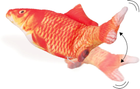 Інтерактивна іграшка для котів Flamingo Flounder Electric Fish 30 x 13 x 4.5 см Orange (5400585177077) - зображення 2