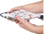 Zabawka interaktywna dla kotów Flamingo Flounder Electric Fish 29 x 14 x 5 cm Grey (5400585177046) - obraz 4