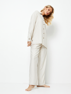 Домашній костюм (кофта + штани) Aruelle Amara set long S Білий (5905616145488) - зображення 1