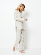 Домашній костюм (кофта + штани) Aruelle Amara set long M Білий (5905616145495) - зображення 3