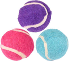 Zestaw piłek dla kotów Flamingo s Balls Winta 4 cm 3 szt Multicolour (5400585093001) - obraz 1