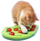 Zabawka interaktywna dla kotów Nina Ottosson Puzzle and Play Buggin Out 5 x 29.2 x 4.2 cm Multicolour (0700603694797) - obraz 3