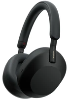 Навушники Over-ear Sony WH-1000XM5 BT 5.2, ANC, Hi-Res, AAC, LDAC, Wireless, Mic, Чорний