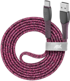Kabel Rivacase USB Type-C - USB Type-A RD12 1.2 m Red (PS6102RD12) - obraz 1