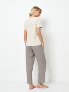 Piżama (T-shirt + spodnie) Aruelle Jade pajama long XL Szara (5905616147987) - obraz 4