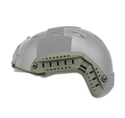 Направляющие боковые рельсы аксессуары для шлема Mich, PASGT, Temp-3000 оливковый - изображение 5