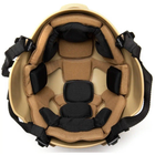 Комплект: подвесная система Team Wendy + противоударные подушки для шлема, койот - изображение 5