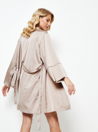 Халат жіночий Aruelle Briana gown M Світло-коричневий (5905616146935) - зображення 4