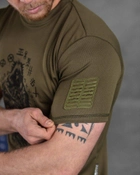 Тактична чоловіча потовідвідна футболка Oblivion Берсерк L олива (85784) - зображення 6