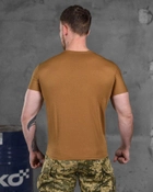 Тактическая мужская потоотводящая футболка Штурмовик M койот (85824) - изображение 5