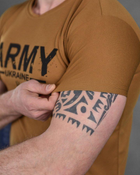 Тактична потовідвідна чоловіча футболка Army L койот (85827) - зображення 4