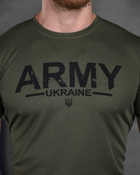 Армійська чоловіча футболка ARMY потовідвідна M олива (85828) - зображення 3