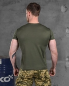 Тактическая мужская потоотводящая футболка Штурмовик XL олива (85832) - изображение 5